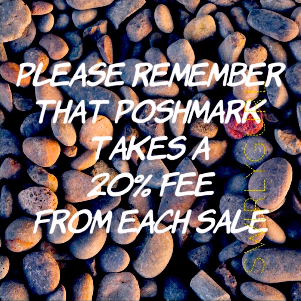 Poshmark takes 20% fee for each sale.